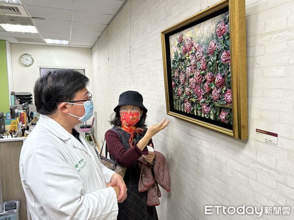 ▲「美麗人生」竹秀藝廊藝遊畫會聯展本月登場。（圖／竹山秀傳醫院提供）