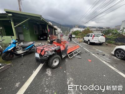 藏毒拒檢！花蓮30歲男「撞2車釀4傷」　棄車赤腳狂奔跑了