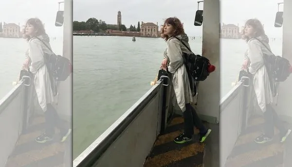 【獨家】周丹薇赴威尼斯學琉璃　物價上漲好驚人「嚇到不敢用電」