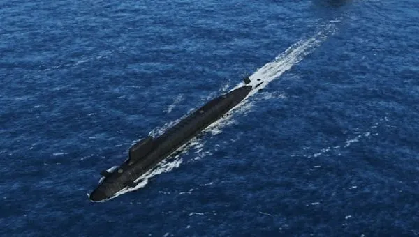 ▲▼如果096型戰略核潛艦潛入大海，幾乎無法被發現。（翻攝《俯瞰全球》）
