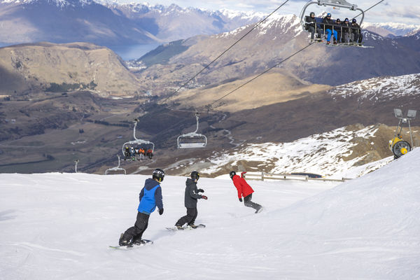 ▲▼紐西蘭皇冠峰滑雪場。（圖／Tourism New Zealand`s Visual Library提供）