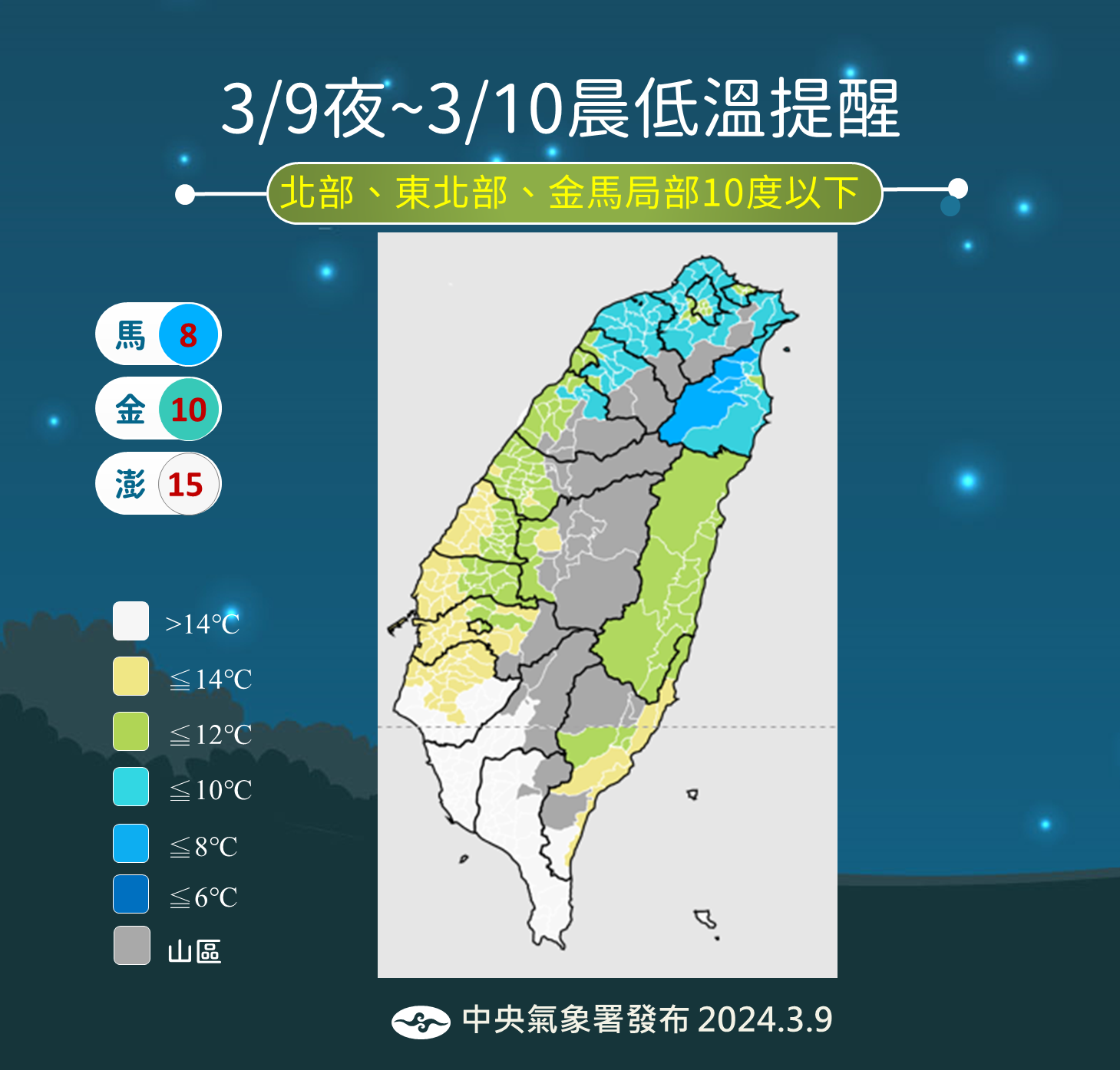 ▲▼未來一周天氣趨勢。（圖／氣象署提供）