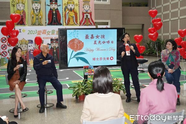 ▲▼  嘉義市警局婦女節活動  。（圖／嘉義市警局提供）