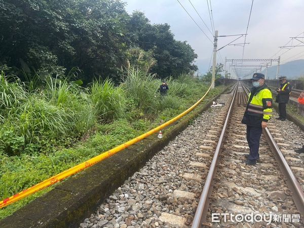 ▲▼花蓮男遭區間列車撞斃。（圖／記者王兆麟翻攝）