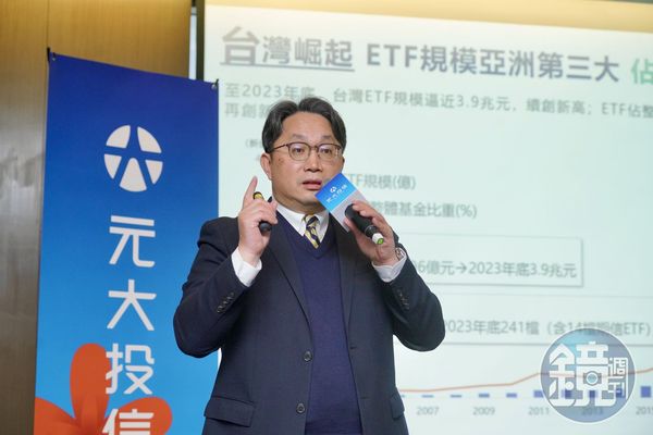 元大投信董事長劉宗聖指出，台股ETF受益人數有64%是高股息ETF，看得出投資人偏好已經改變！