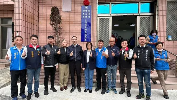 ▲朱立倫出席國民黨澎湖縣黨部113年新春團拜暨立委聯合服務處揭牌。（圖／國民黨提供）