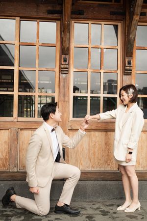 ▲▼黃瀞瑩結婚。（圖／翻攝臉書）