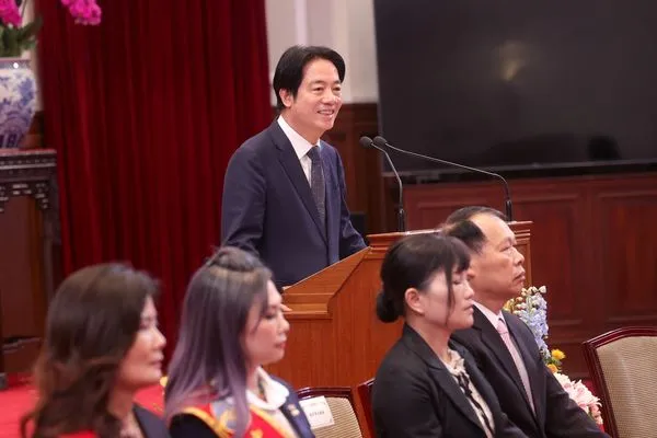 ▲▼副總統賴清德12日接見「中華民國第20屆金舵獎暨旭青獎得獎人」。（圖／總統府提供）