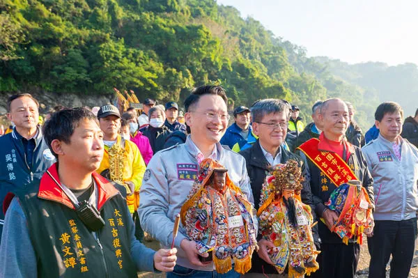 ▲土地公及媽祖婆加持帶來第三波春雨效益