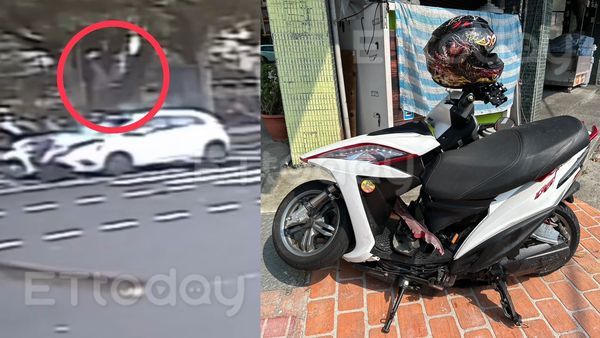 ▲▼獨／極惡畫面！台中29歲工程師騎車遭撞飛20m　恐腦死成植物人。（圖／）