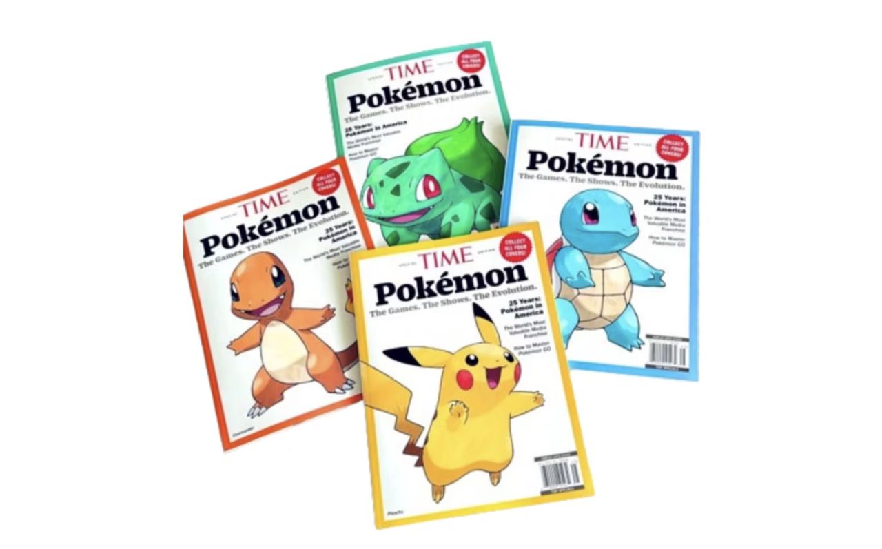 ▲▼          Pokemon   。（時代雜誌）