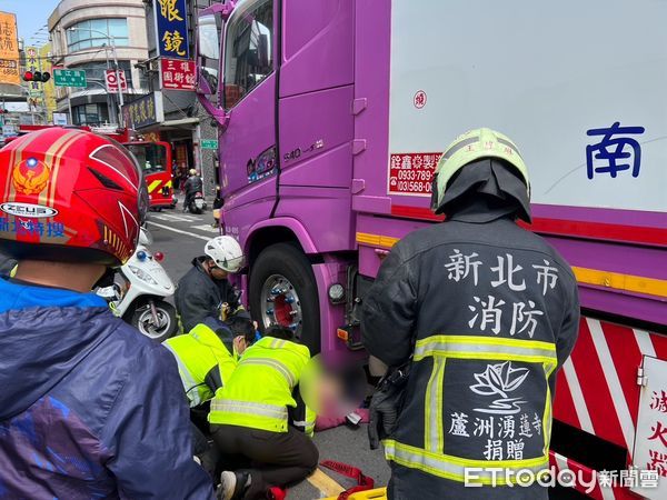 ▲▼ 新北泰山死亡車禍            。（圖／記者戴上容翻攝）