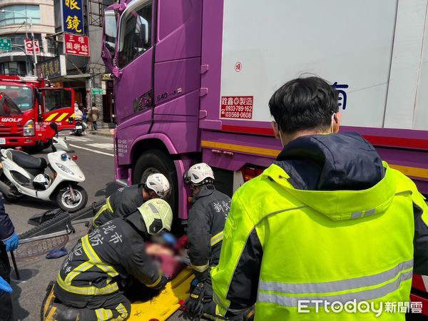 ▲▼ 新北泰山死亡車禍            。（圖／記者戴上容翻攝）