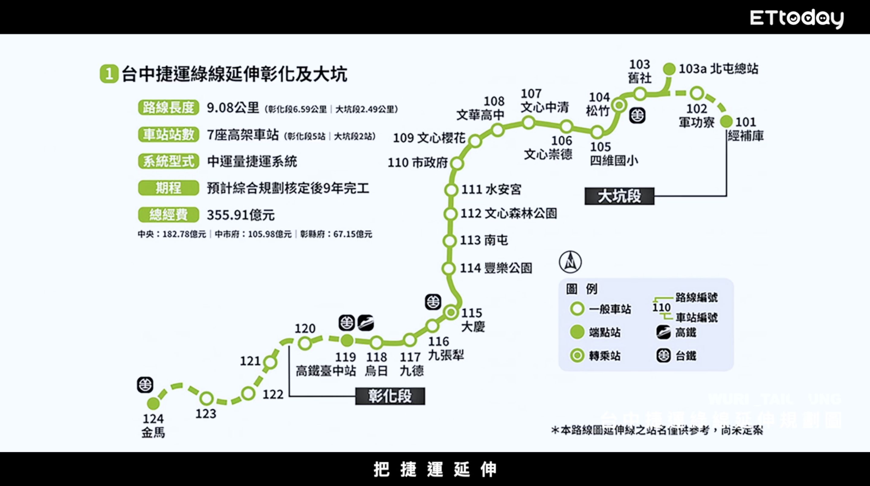 ▲▼台中,烏日高鐵特區,高鐵,台鐵,捷運,三鐵共構,臺中高鐵娛樂購物城,國泰人壽,新光集團。（圖／翻攝自影片）