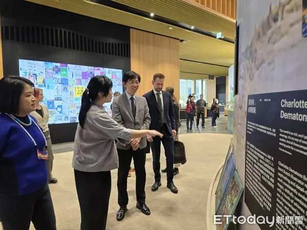 ▲今年在台北國際書展的荷蘭主題書展，3月14日起移師南市圖新總館，以「穿越時光維度-荷蘭文學地景」特展風貌再現台南。（圖／記者林東良翻攝，下同）