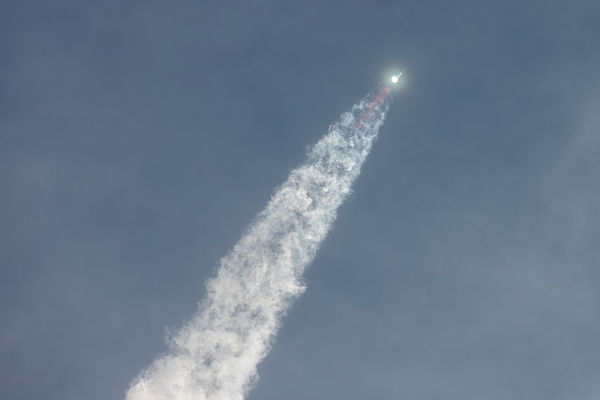 ▲▼SpaceX下一代Starship準備第三次發射。（圖／路透）