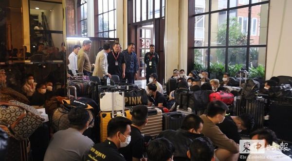 ▲▼柬埔寨警方9日、10日連續破獲西港2座「電信詐騙園區」。（圖／翻攝柬中時報）