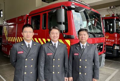 非六都第一　竹市消防局增置2名副大隊長