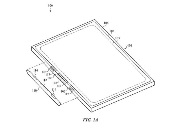 ▲蘋果新專利，iPad可磁性連接。（圖／patently apple）
