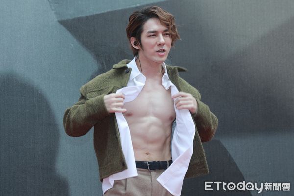 ▲▼Waji洪暐哲全新單曲《怪咖》新歌記者會，張傑。（圖／記者周宸亘攝）