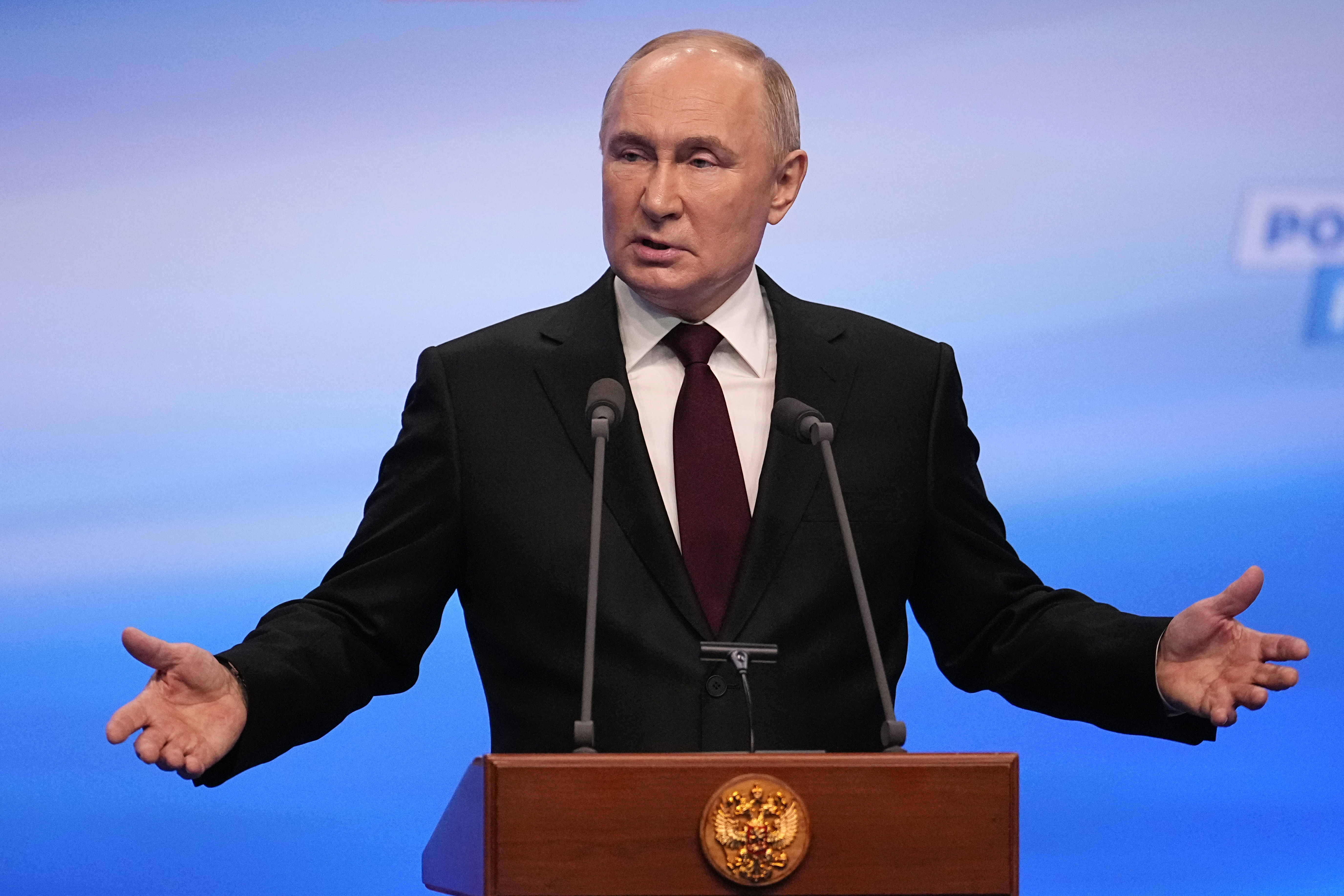 ▲普丁再度當選俄羅斯總統。（圖／達志影像／美聯社）