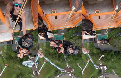 人生最長4秒！　紐西蘭樂園推43公尺高空「無安全繩自由落體」