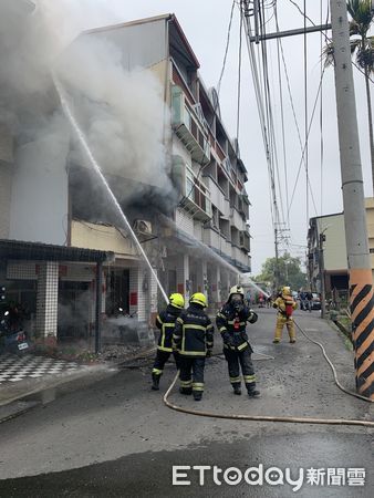 ▲竹山、埔里2鎮近一周發生數起住宅火警，所幸皆無人傷亡。（圖／記者高堂堯翻攝）