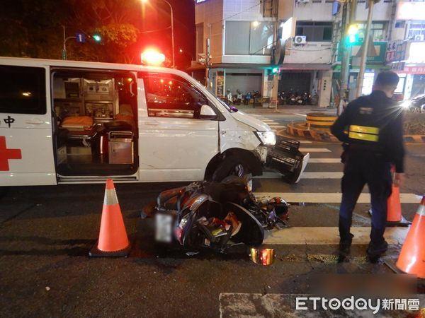 [新聞] 快訊／台中22歲醉騎士沒禮讓救護車！遭