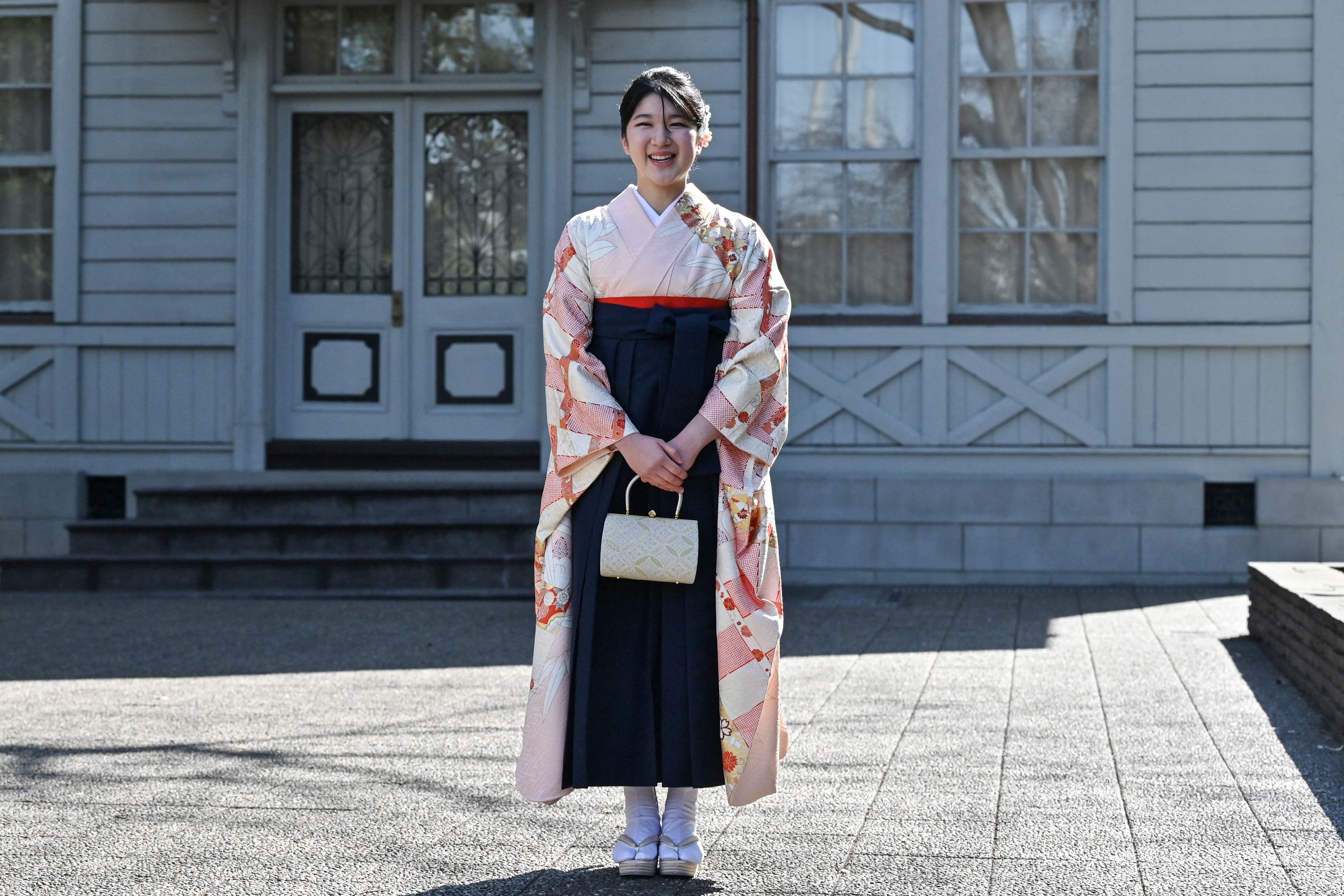 ▲▼愛子公主參加大學畢業典禮。（圖／路透）