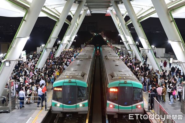 ▲高雄捷運演唱會疏運。（資料圖／記者許宥孺翻攝）