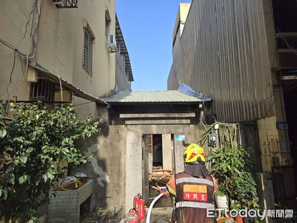 ▲▼ 淡水火警            。（圖／記者戴上容翻攝）