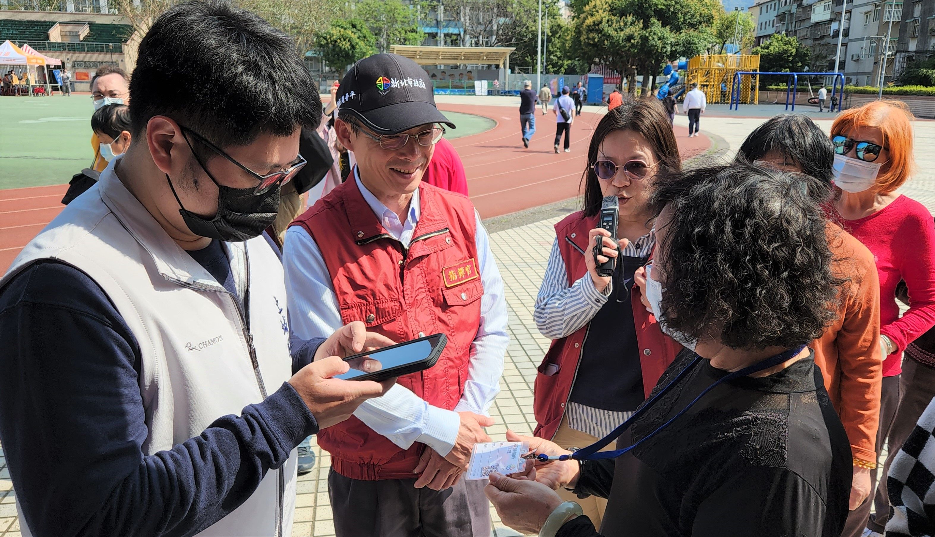 ▲新北強化應變能力 土城防災公園開設演練。（圖／新北市土城區公所提供）