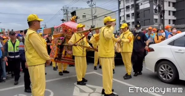 ▲▼白沙屯媽祖停駕斗六大埔營區。 （圖／記者黃彥傑攝）