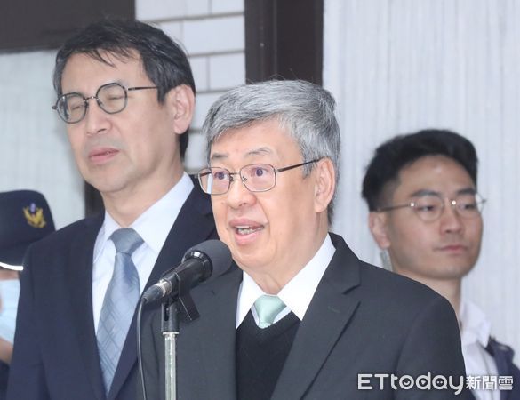 ▲▼行政院長陳建仁赴立法院備詢 聯訪。（圖／記者屠惠剛攝）