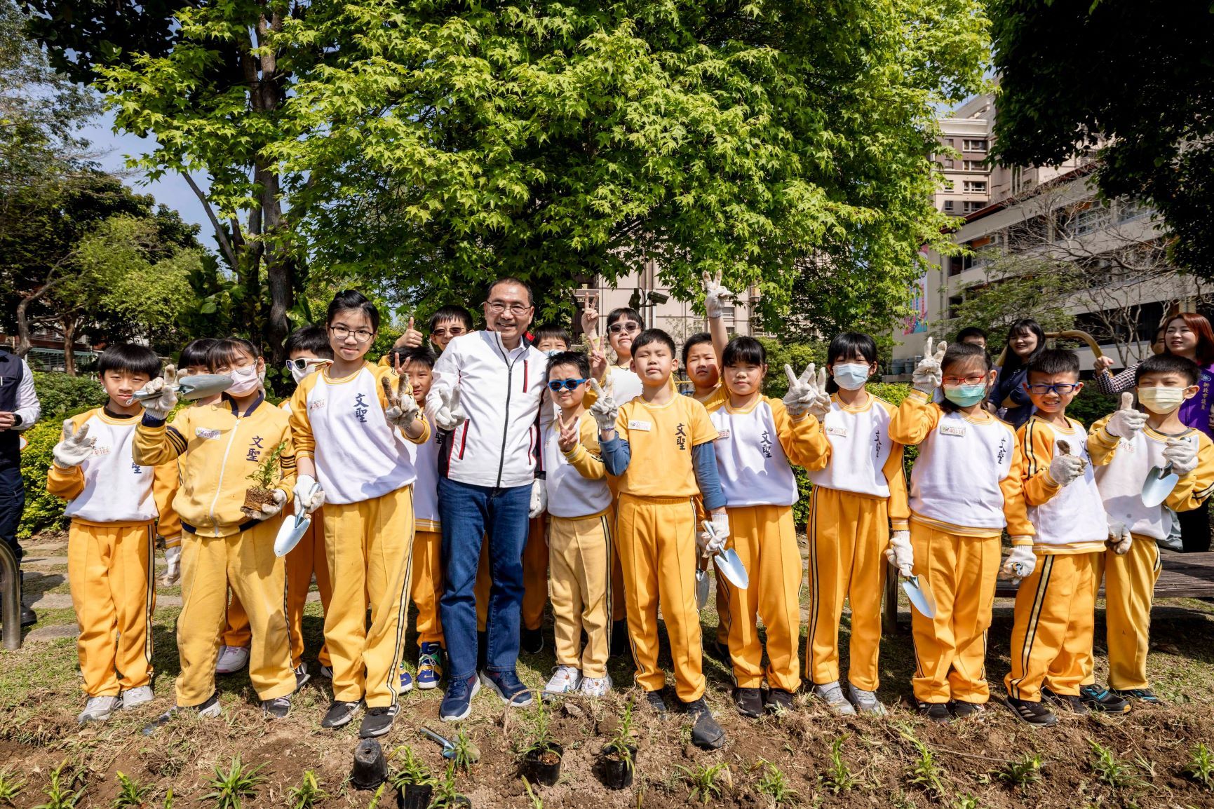 ▲新北推動都市造林。（圖／新北市農業局提供）