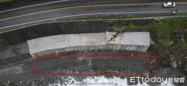 ▲▼台11線55.9k豐濱鄉大灣路段，將進行堤外施工，將實施交通管制。（圖／記者王兆麟翻攝，下同）