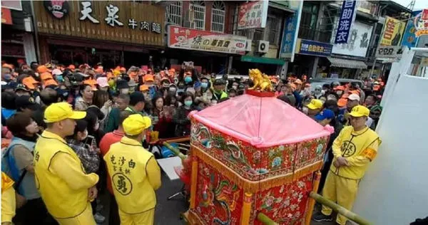 （圖／非報導中事件／翻攝自白沙屯媽祖勇腳粉絲團）