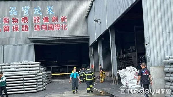 ▲▼高雄佳豐鋁製工廠氣爆。（圖／記者吳世龍攝）