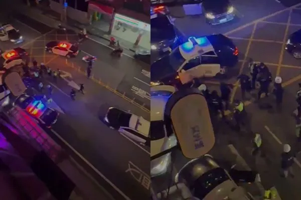 ▲▼桃園爆槍戰。（圖／翻攝網路）