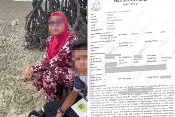 ▲▼女教師與學生在海邊約會被家長發現後，氣得家長立即報警。（圖／翻攝自X）