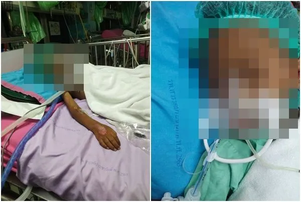 ▲▼泰國披集府4歲女童由於母親到外地工作，被寄養在一對夫妻家中，疑似遭到虐待性侵，下體出現撕裂傷。（圖／翻攝自Facebook）