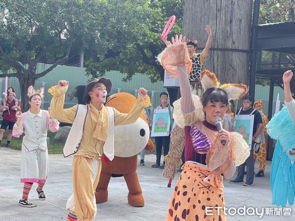 ▲台南學甲「頑皮世界野生動物園」的動物兒童們也即將迎來牠們生命中的第一個兒童節，「花車大遊行」動物狂歡嘉年華，即將驚豔登場。（圖／記者林東良翻攝，下同）