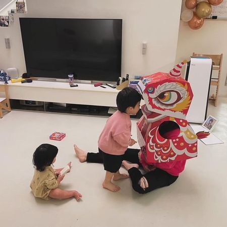 ▲徐佳瑩3歲兒向老師告白。（圖／翻攝自Facebook／LaLa徐佳瑩）