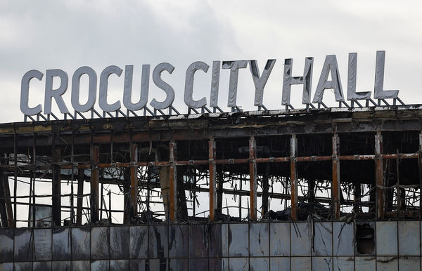 ▲▼俄國首都莫斯科「克洛庫斯音樂廳」（Crocus City Hall）22日遭到恐怖攻擊，造成至少143人死亡。。（圖／路透）