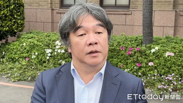 ▲▼王必勝說明寶林中毒事件。（圖／記者陳煥丞攝）