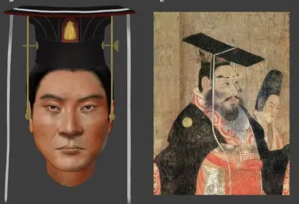 ▲大陸考古團隊用數位科技復原北周武帝宇文邕相貌。（圖／翻攝新華社）