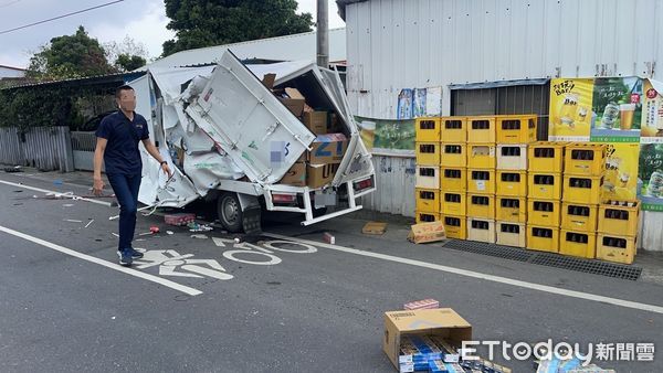 ▲▼台9線鹿野路段發生死亡車禍             。（圖／記者楊漢聲翻攝）