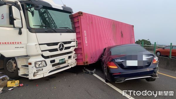 ▲▼八八車禍             。（圖／記者陳宏瑞攝）