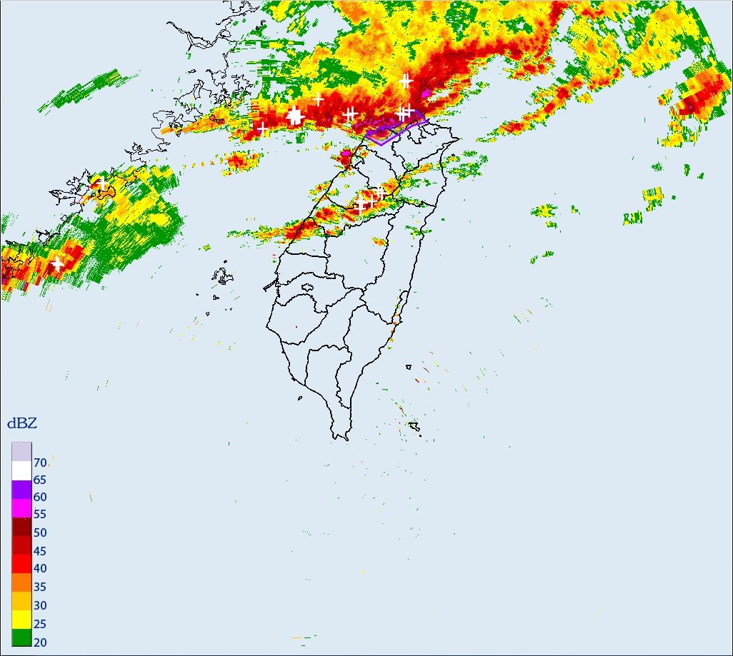 ▲▼大雷雨即時訊息。（圖／氣象署提供）