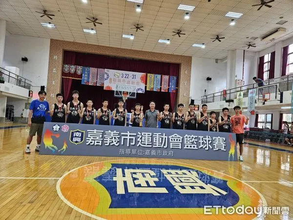 ▲▼  南興國中市運會籃球比賽   。（圖／記者翁伊森攝）